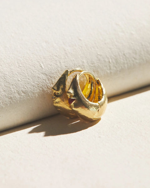 Mirror Hoops by Pamela Love – Earrings in #product_material# (#product_color#). 