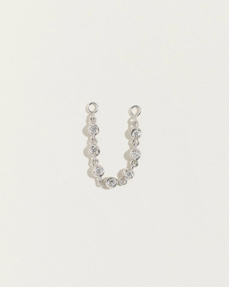 Molten Accent Chain by Pamela Love – Piercing in #product_material# (#product_color#). 