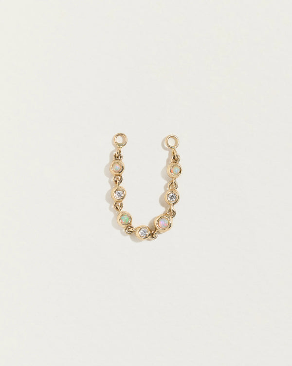 Molten Accent Chain by Pamela Love – Piercing in #product_material# (#product_color#). 