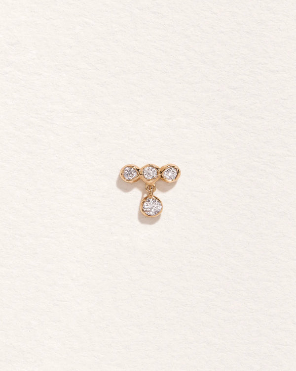 Molten Bar Drop Stud by Pamela Love – Piercing in #product_material# (#product_color#). 