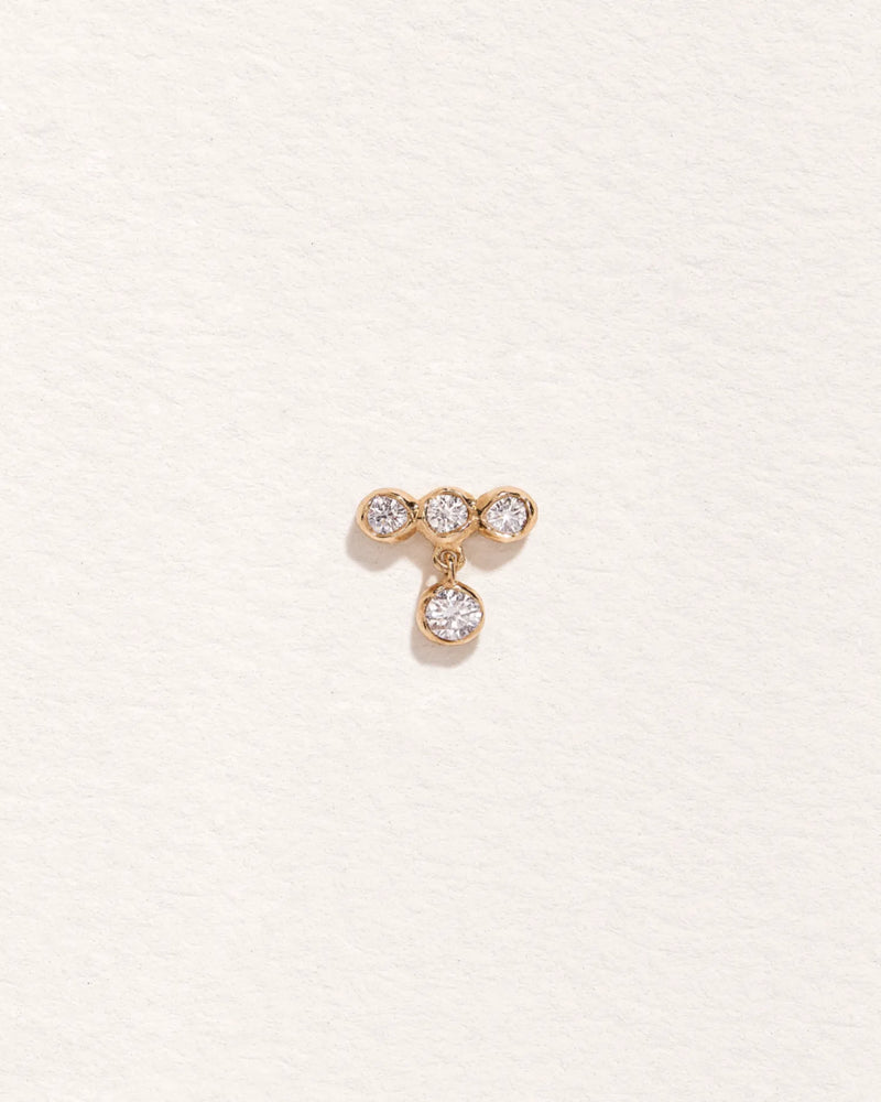 Molten Bar Drop Stud by Pamela Love – Piercing in #product_material# (#product_color#). 