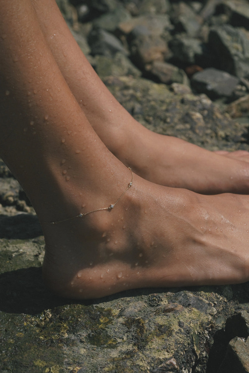 Molten Anklet by Pamela Love – Anklets in #product_material# (#product_color#). 