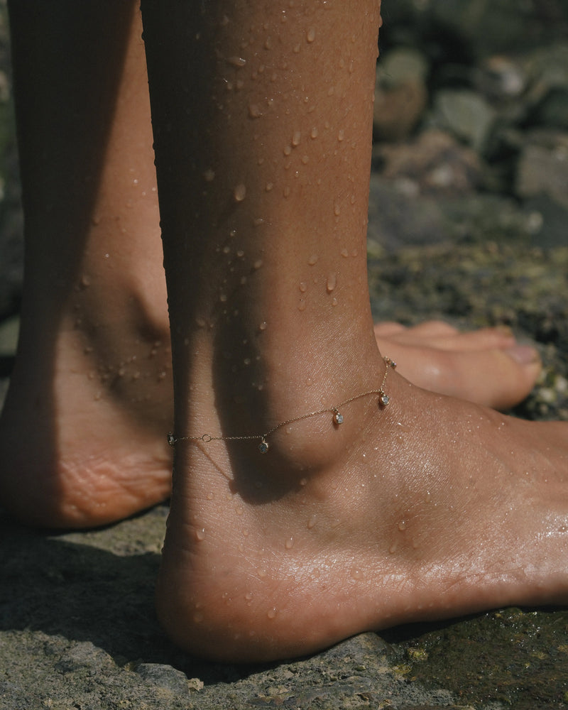 Molten Droplet Anklet by Pamela Love – Anklets in #product_material# (#product_color#). 