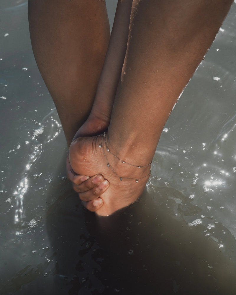 Molten Droplet Anklet by Pamela Love – Anklets in #product_material# (#product_color#). 