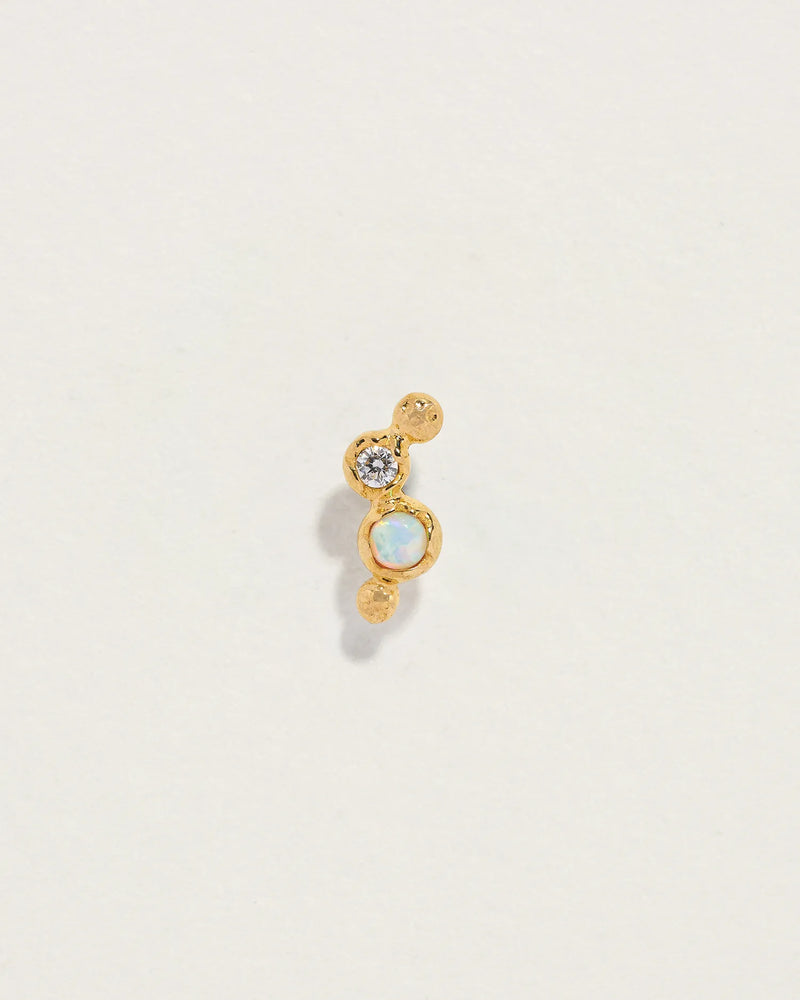Molten Climber Stud by Pamela Love – Piercing in #product_material# (#product_color#). 