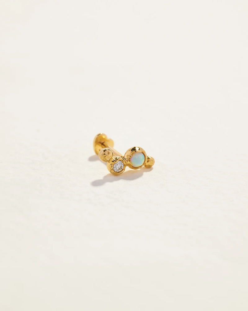 Molten Climber Stud by Pamela Love – Piercing in #product_material# (#product_color#). 