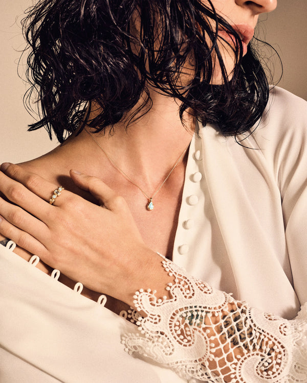 Molten Raindrop Pendant by Pamela Love – Necklaces in #product_material# (#product_color#). 