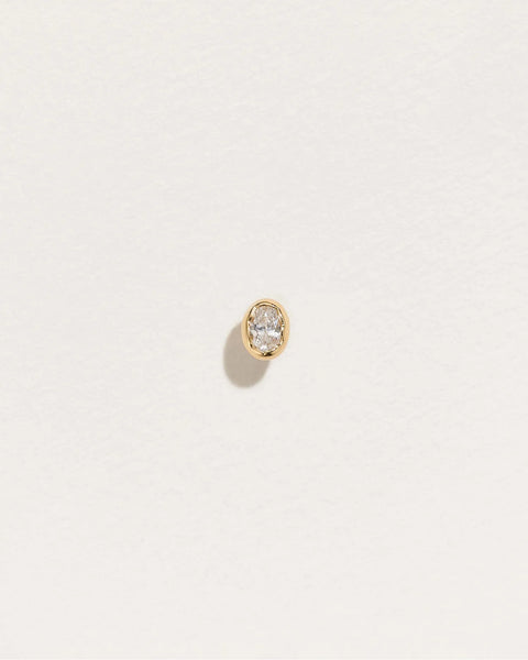 Nugget Stud by Pamela Love – Piercing in #product_material# (#product_color#). 