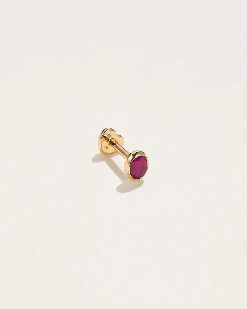 Nugget Stud by Pamela Love – Piercing in #product_material# (#product_color#). 