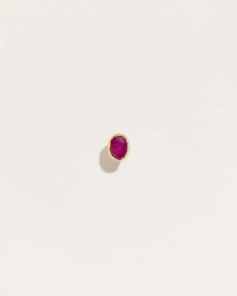 Nugget Stud by Pamela Love – Piercing in #product_material# (#product_color#). 