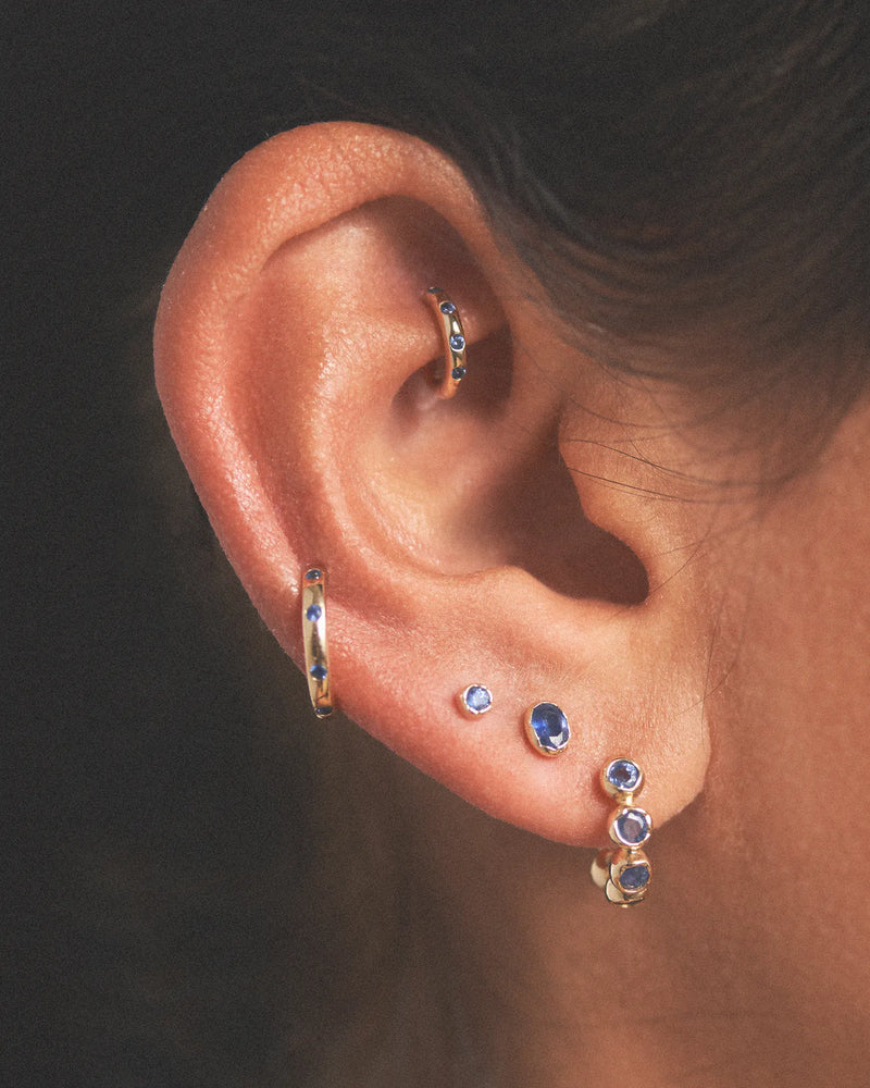 Nugget Stud by Pamela Love – Piercing in #product_material# (#product_color#). 