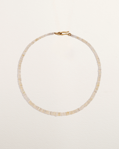 Opal Rondelle Chain by Pamela Love – Necklaces in #product_material# (#product_color#). 