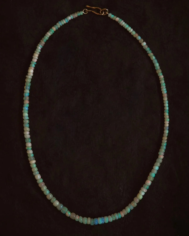 Opal Rondelle Chain by Pamela Love – Necklaces in #product_material# (#product_color#). 