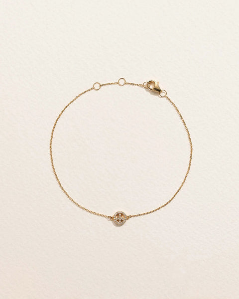 Pavé Peace Bracelet by Pamela Love – Bracelets in #product_material# (#product_color#). 