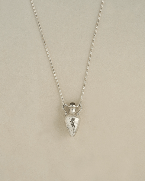 Perfume Amphora Necklace by Pamela Love – Necklaces in #product_material# (#product_color#).  perfume-vessel-2