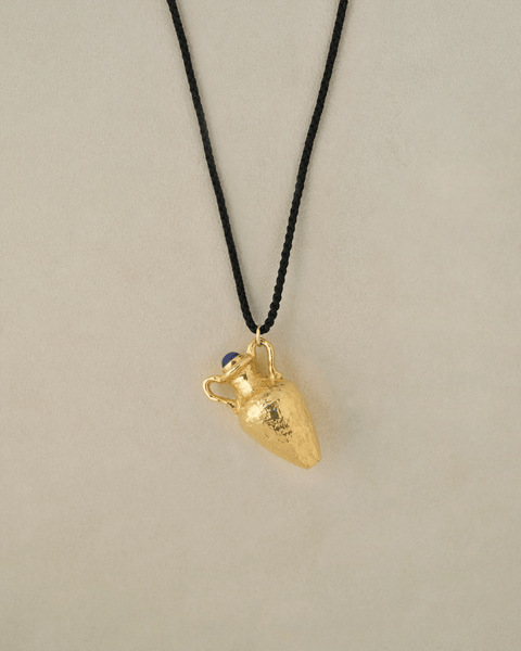 Perfume Amphora Necklace by Pamela Love – Necklaces in #product_material# (#product_color#).  perfume-vessel-3