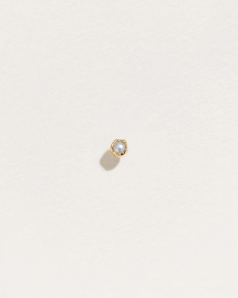 Petite Nugget Stud by Pamela Love – Piercing in #product_material# (#product_color#). 