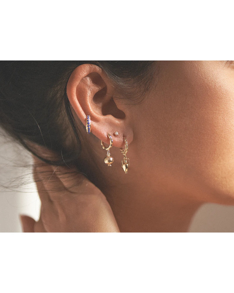 Petite Nugget Stud by Pamela Love – Piercing in #product_material# (#product_color#). 