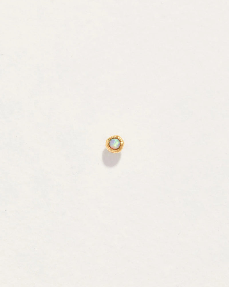 Petite Nugget Stud by Pamela Love – Piercing in #product_material# (#product_color#). 