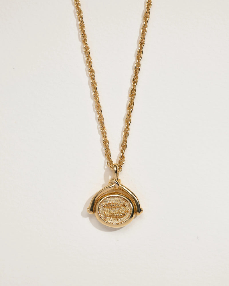 Pisces Spinner Pendant by Pamela Love – Necklaces in #product_material# (#product_color#). 