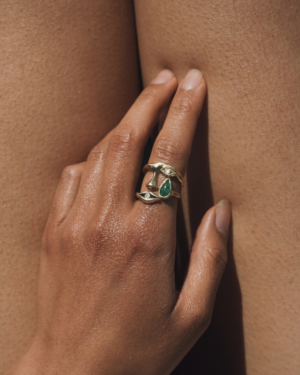 Portrait Ring – FPL-MZ-R3-E1FP-7 – Pamela Love