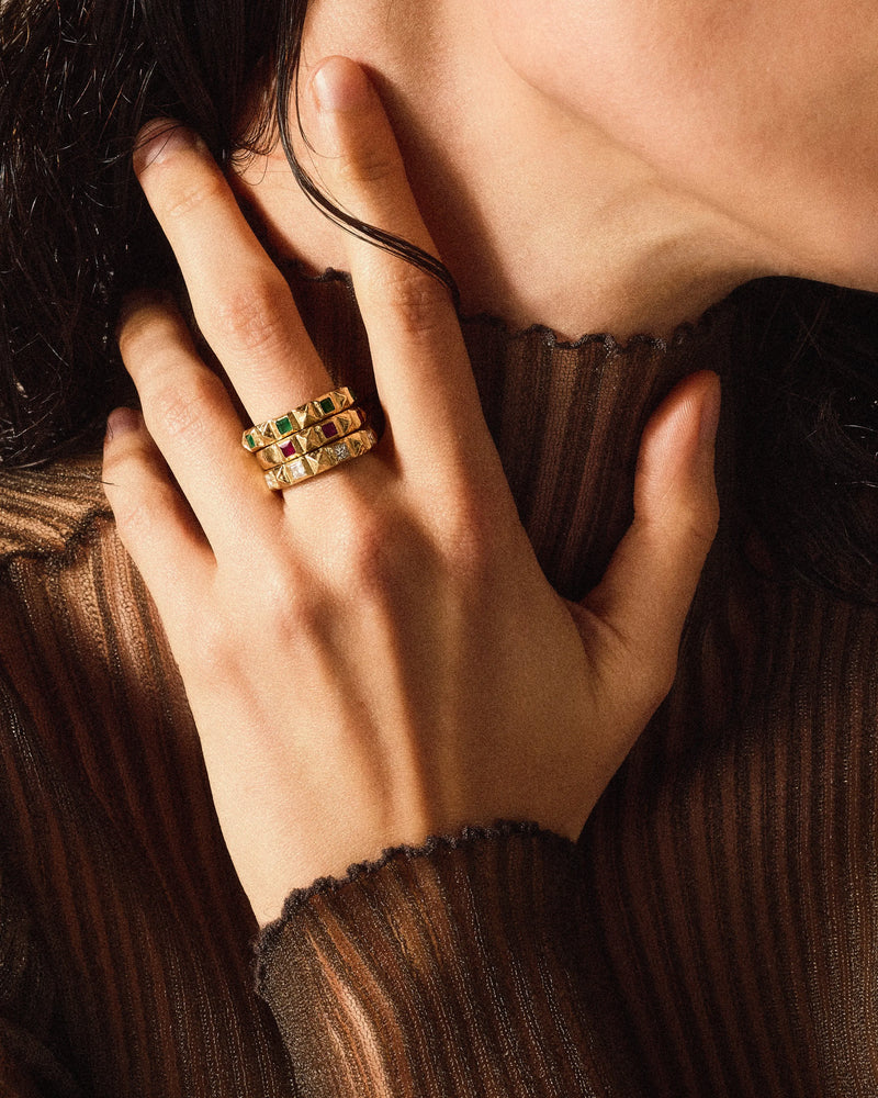 Pyramid Band by Pamela Love – Ring in #product_material# (#product_color#). 