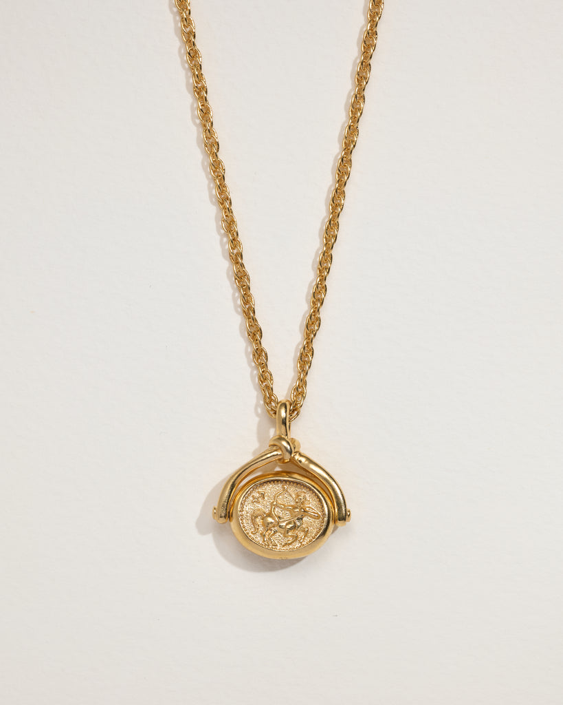 Fashion Nova Sagittarius Spinner Pendant