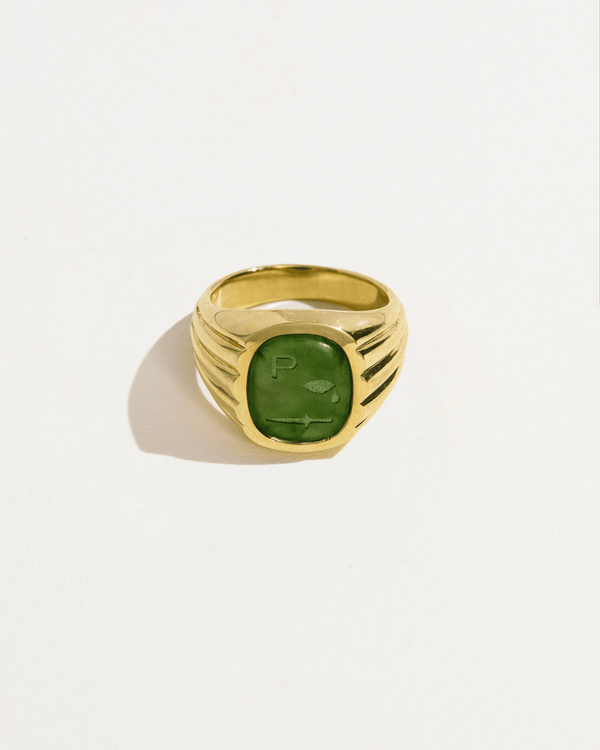 Scallop Signet by Pamela Love – Ring in #product_material# (#product_color#).