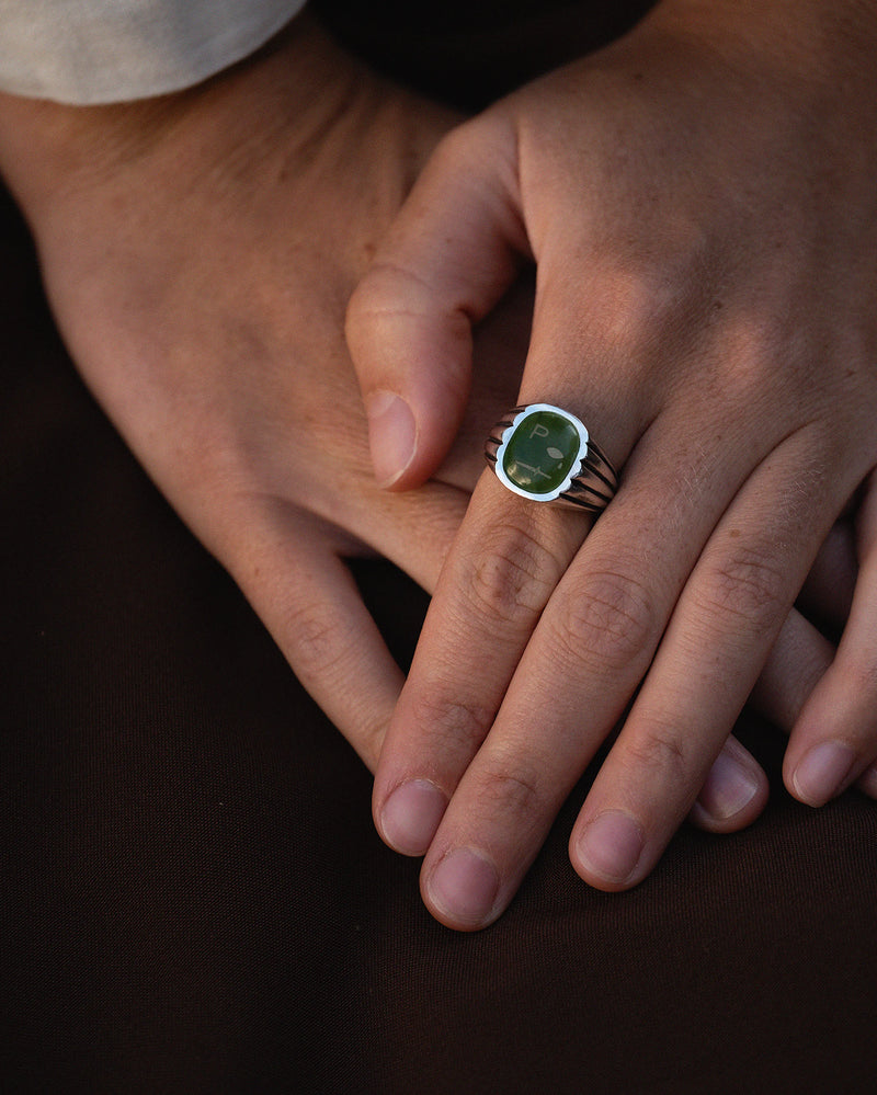 Scallop Signet by Pamela Love – Ring in #product_material# (#product_color#). 