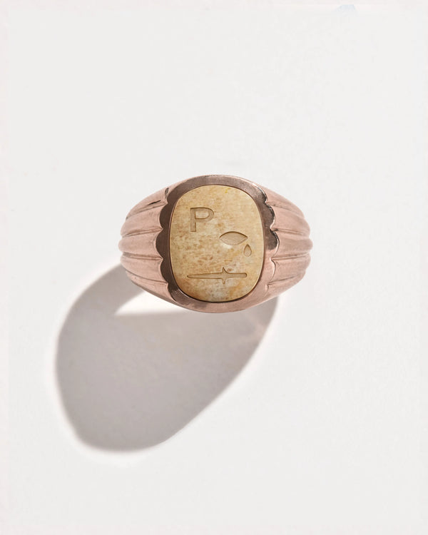Scallop Signet by Pamela Love – Ring in #product_material# (#product_color#). 
