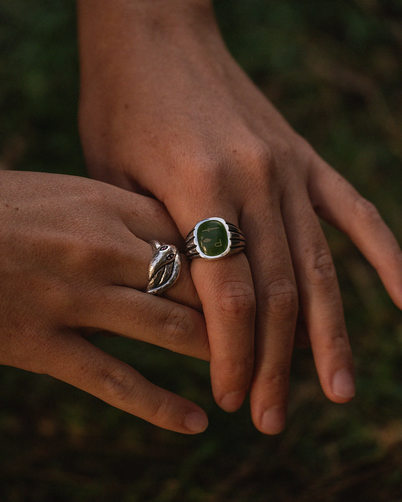 Scallop Signet by Pamela Love – Ring in #product_material# (#product_color#). 