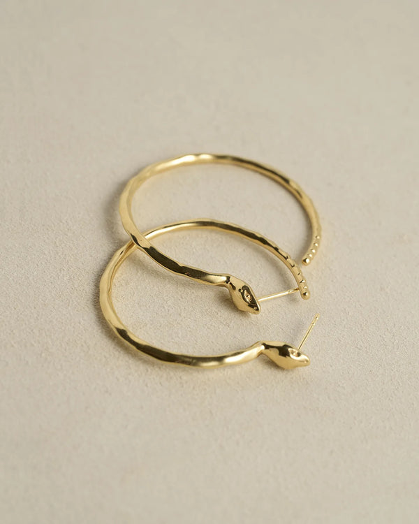 Serpente Hoop by Pamela Love – Earrings in #product_material# (#product_color#). 