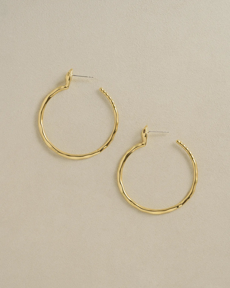 Serpente Hoop by Pamela Love – Earrings in #product_material# (#product_color#). 