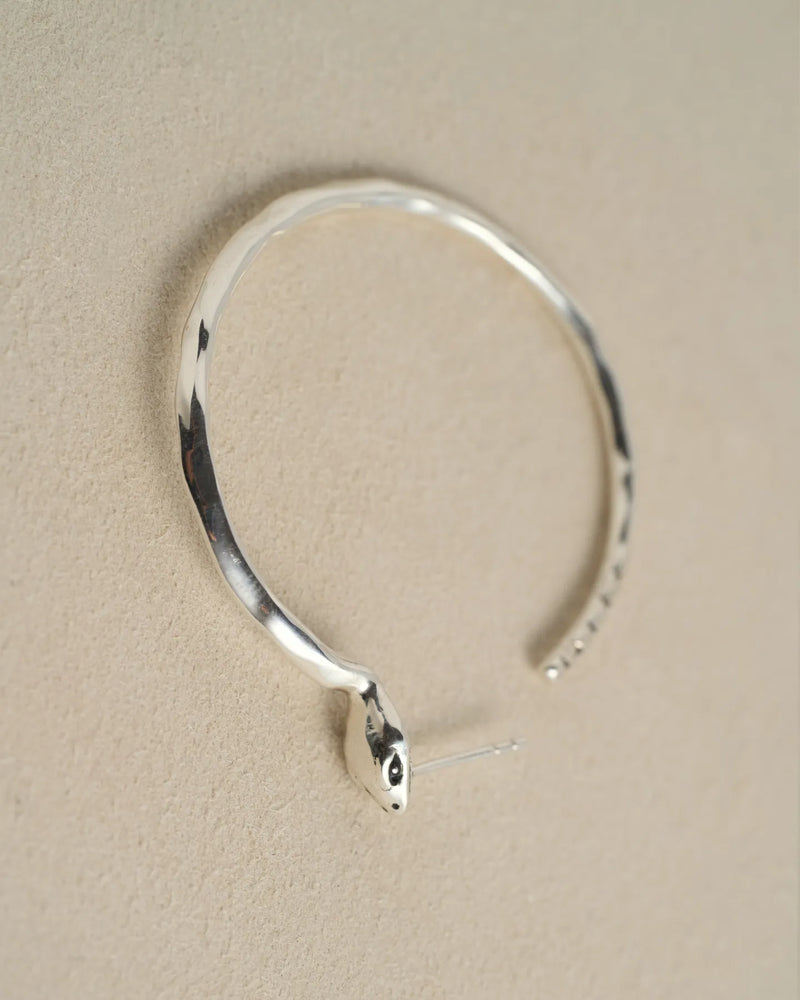 Serpente Hoop by Pamela Love – Earrings in #product_material# (#product_color#). 