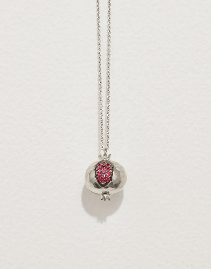 Ruby Hera Pendant by Pamela Love – Necklaces in #product_material# (#product_color#). 