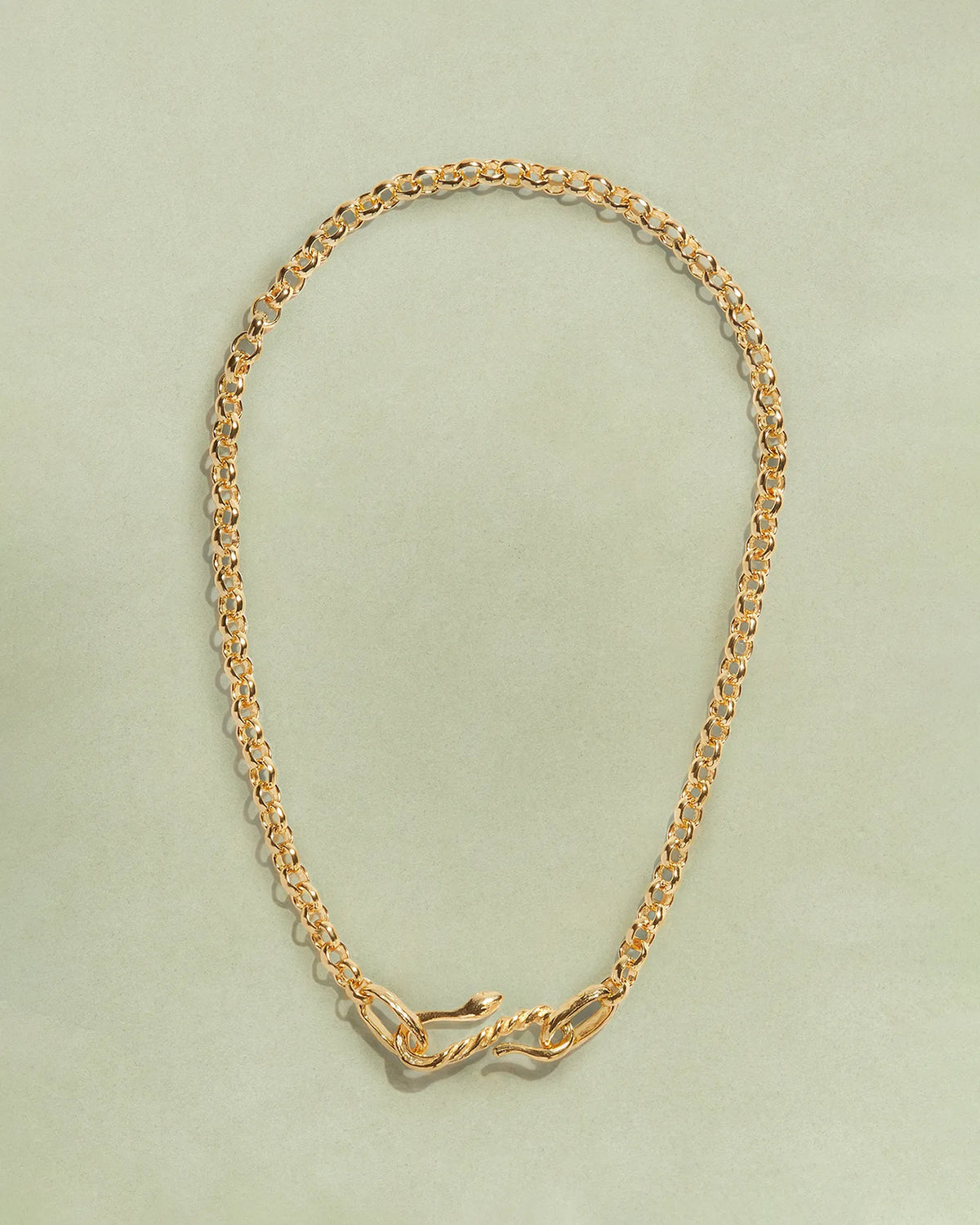 Serpent Chain, Gold Snake Chain Necklace - Pamela Love