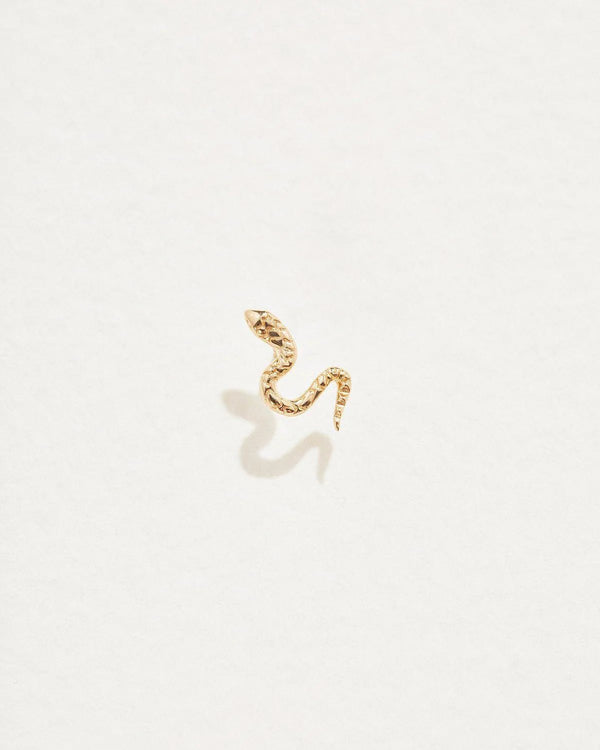 Serpent Stud by Pamela Love – Piercing in #product_material# (#product_color#). 