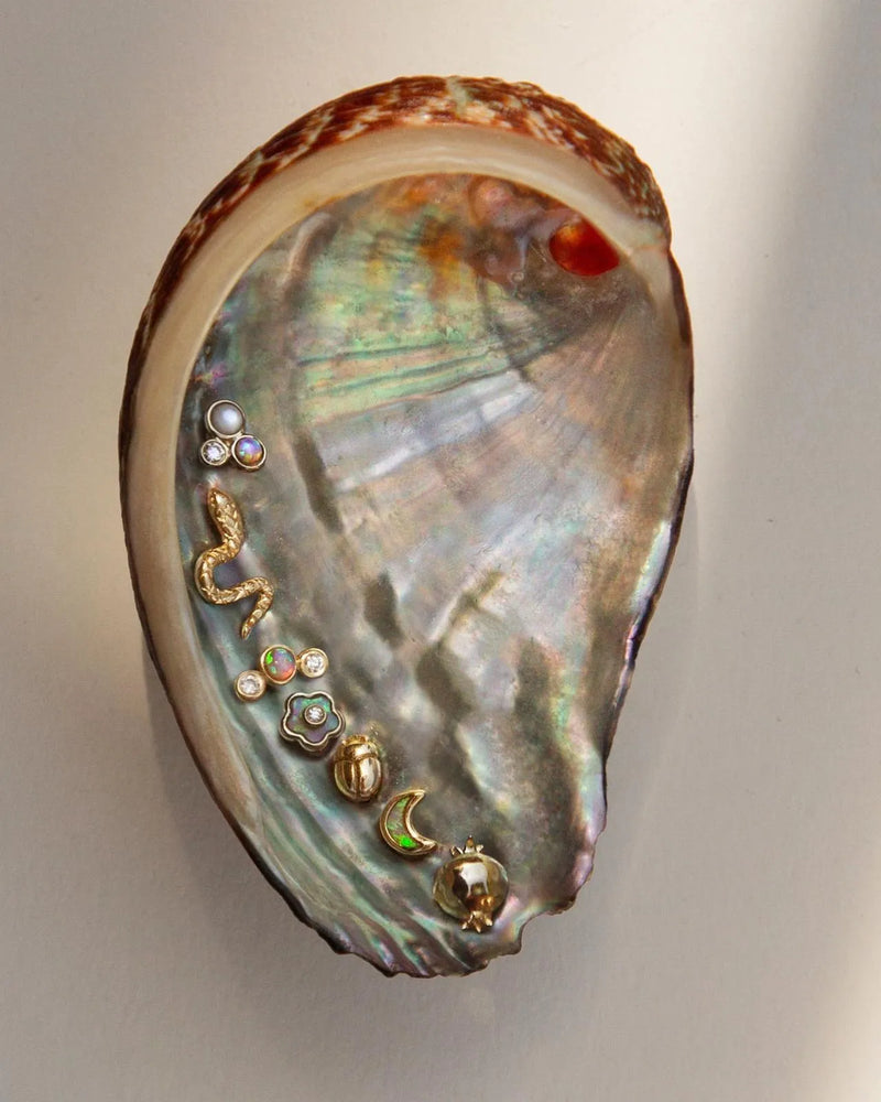 Serpent Stud by Pamela Love – Piercing in #product_material# (#product_color#). 