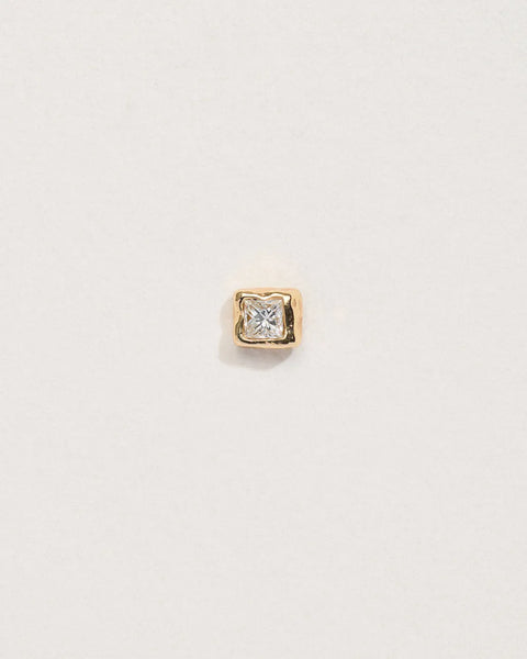 Square Stud by Pamela Love – Piercing in #product_material# (#product_color#).  square-stud