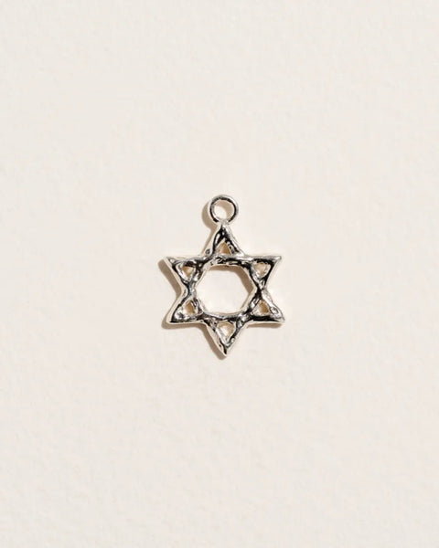 Star of David Charm by Pamela Love – Charm in #product_material# (#product_color#). 