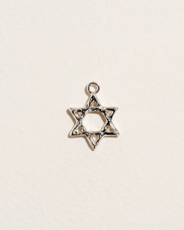 Star of David Charm by Pamela Love – Charm in #product_material# (#product_color#). 