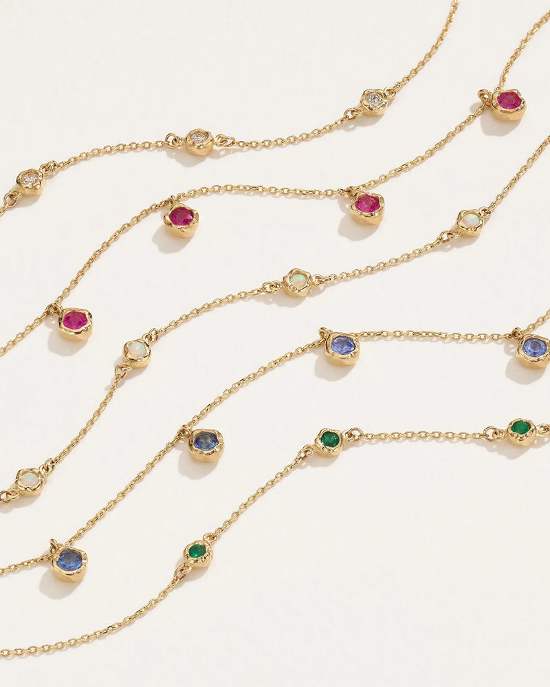 Diamond Station Droplet Bracelet by Pamela Love – Bracelets in #product_material# (#product_color#). 