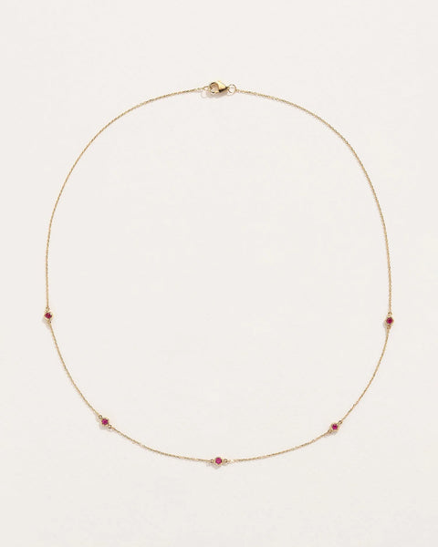 Ruby Station Necklace by Pamela Love – Necklaces in #product_material# (#product_color#). 