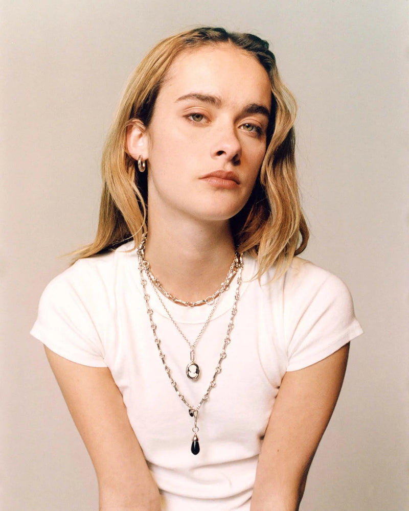 Lina Necklace by Pamela Love – Necklaces in #product_material# (#product_color#). 