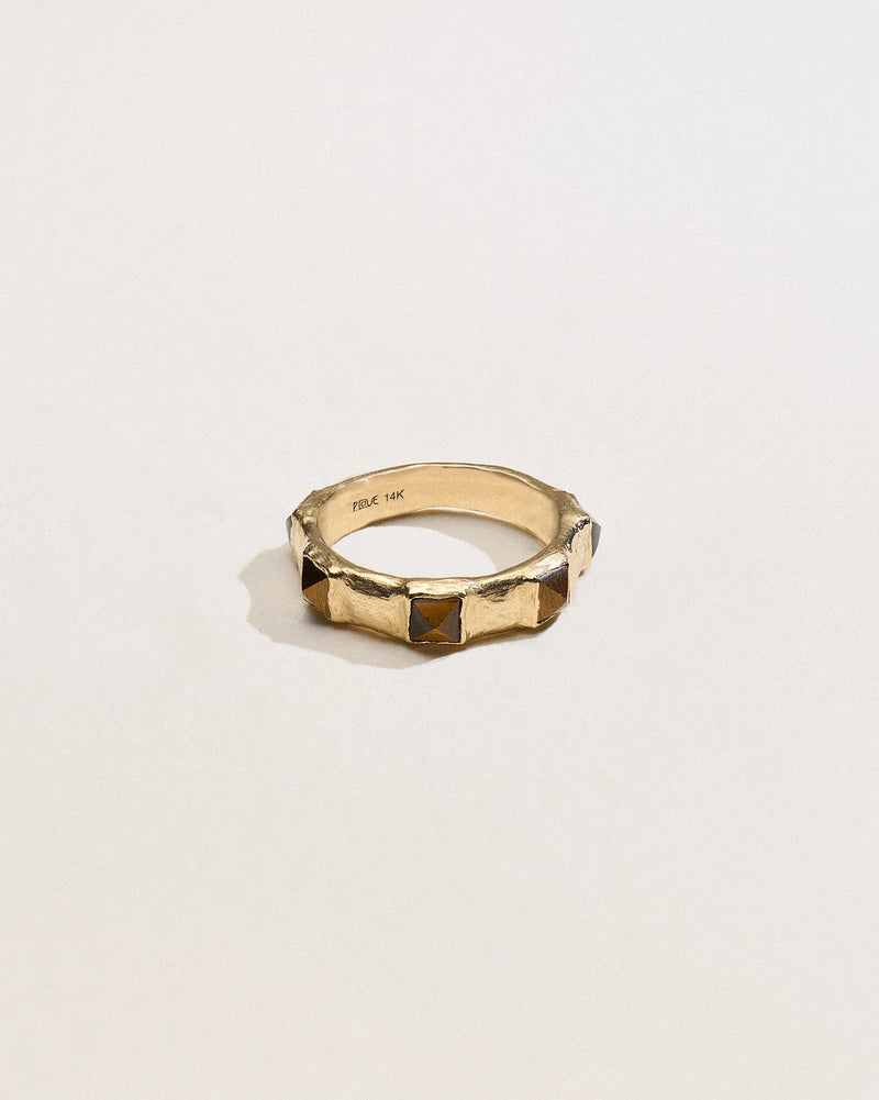 Stone Pyramid Band by Pamela Love – Ring in #product_material# (#product_color#). 