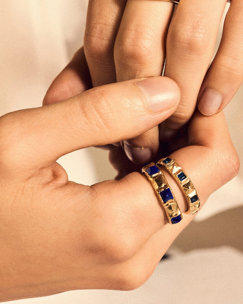 Stone Pyramid Band by Pamela Love – Ring in #product_material# (#product_color#). 