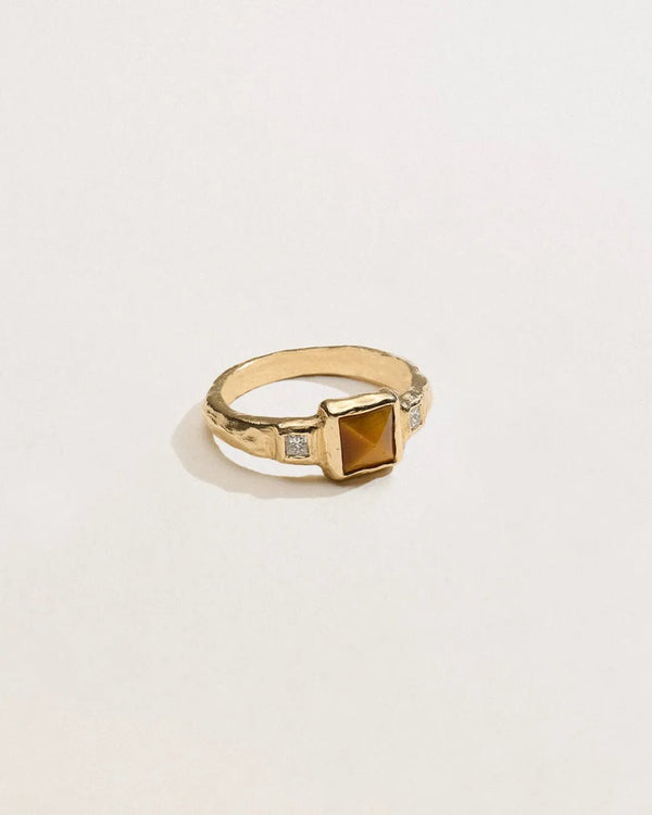 Stone Pyramid Ring by Pamela Love – Ring in #product_material# (#product_color#). 