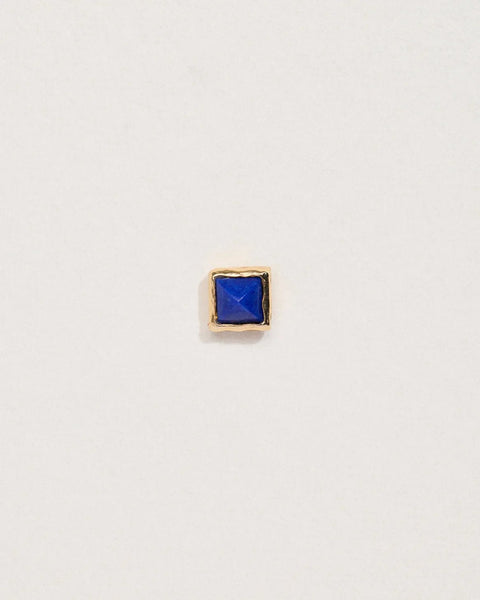 Stone Pyramid Stud by Pamela Love – Piercing in #product_material# (#product_color#). 