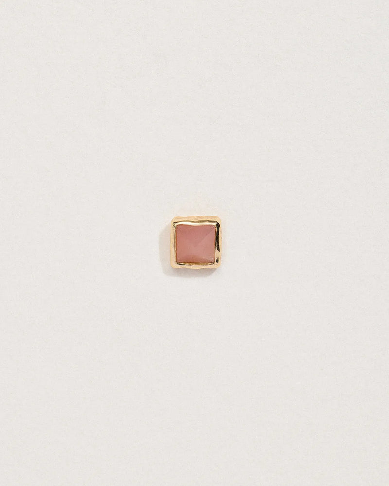 Stone Pyramid Stud by Pamela Love – Piercing in #product_material# (#product_color#). 