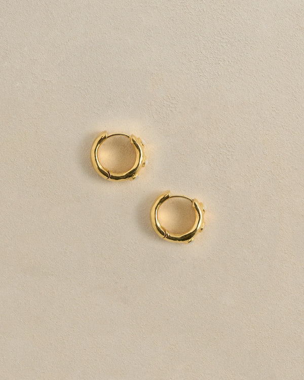 Stone Tube hoop by Pamela Love – Earrings in #product_material# (#product_color#). 